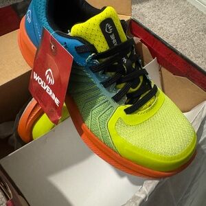 Wolverine Bolt Durashocks in Blue and Yellow